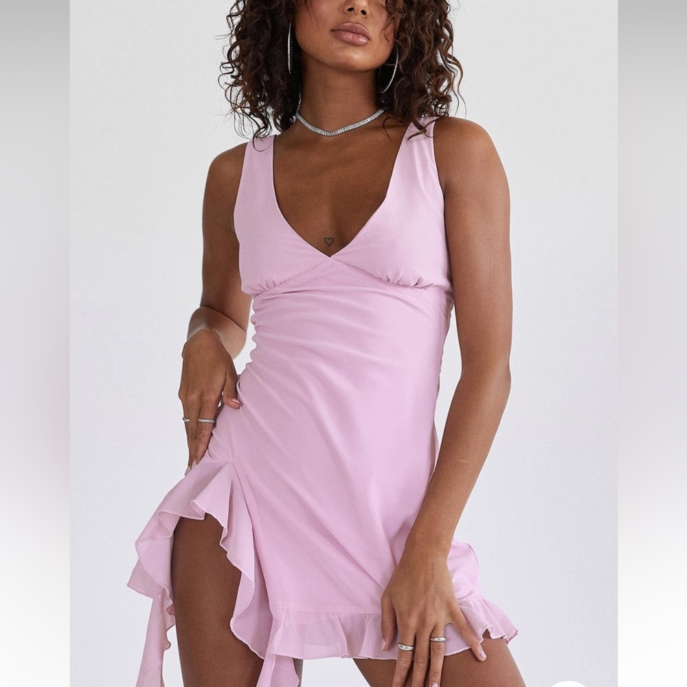 Princess Polly lilac dress- size 8 (never worn)